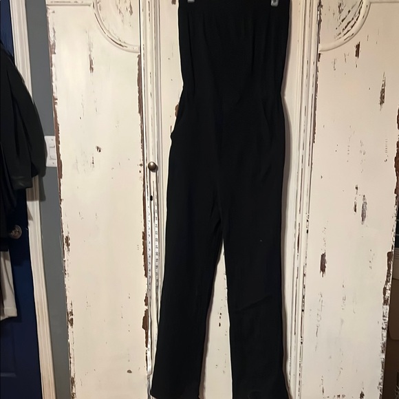Knot Sisters Black Full-Length Jumpsuit with Strapless Neckline - Picture 8 of 8